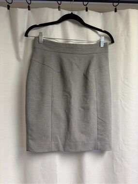 H&M Classic Gray Pencil Skirt - Women's Tailored Workwear
